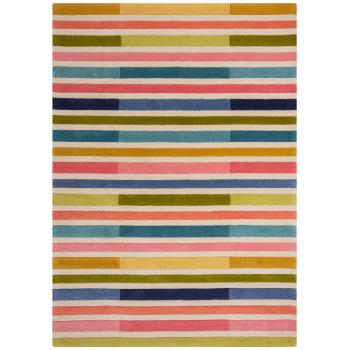 Flair Rugs koberce Ručně všívaný kusový koberec Illusion Piano Pink/Multi - 200x290 cm Vícebarevná