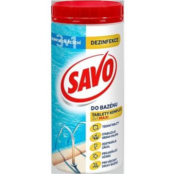 SAVO bazén - Tablety chlorové MAXI KOMPLEX 3v1 1,2kg (8720182369734)