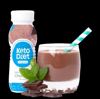KetoDiet Proteinový drink s čokoládovou příchutí 250 ml