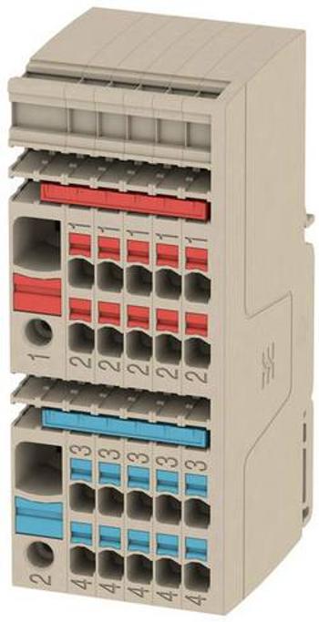 Rozvodná svorkovnice Weidmüller SET AAP12 10/2.5/10C, 2506350000, béžová, 1 ks