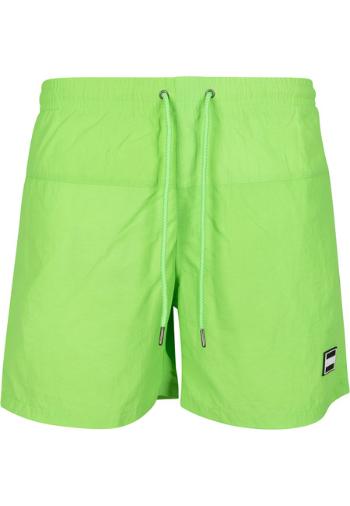 Urban Classics Block Swim Shorts neongreen - S