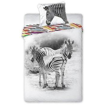 FARO balvněné povlečení Wild Zebra 140×200 cm (5907750555680)