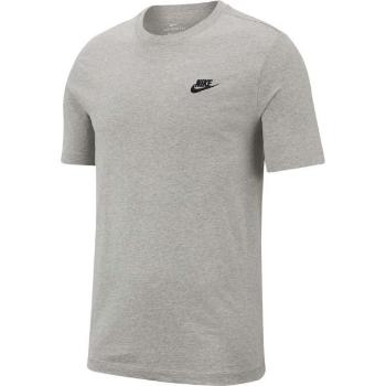 Nike SPORTSWEAR CLUB Pánské tričko, šedá, velikost S