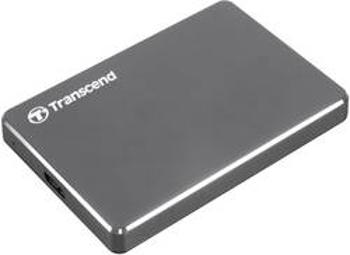 Externí HDD 6,35 cm (2,5") Transcend StoreJet® 25C3N, 1 TB, USB 3.2 Gen 1 (USB 3.0), šedá (metalíza)