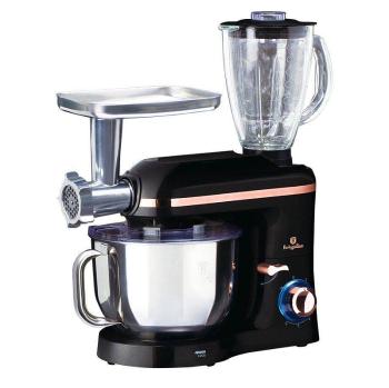 BERLINGERHAUS Kuchyňský robot s mlýnkem a mixérem 1400 W Black Rose Collection BH-9269