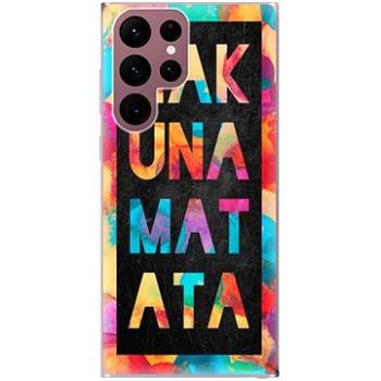 iSaprio Hakuna Matata 01 pro Samsung Galaxy S22 Ultra 5G (haku01-TPU3-S22U-5G)