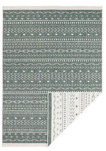 NORTHRUGS - Hanse Home koberce Kusový koberec Twin Supreme 103440 Kuba green creme - 80x150 cm Zelená