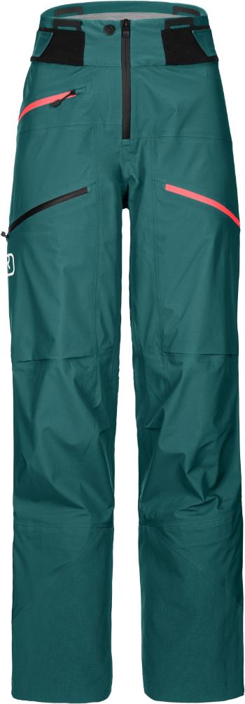 Ortovox 3l deep shell pants w - pacific green XS