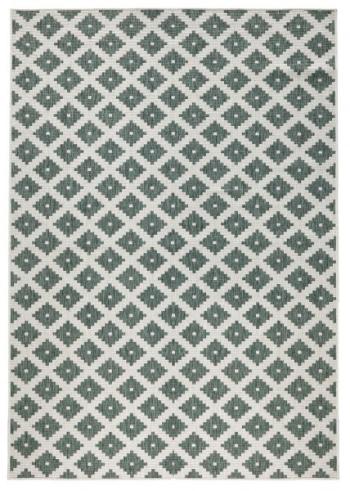 NORTHRUGS - Hanse Home koberce Kusový koberec Twin-Wendeteppiche 103125 grün creme - 80x350 cm Zelená