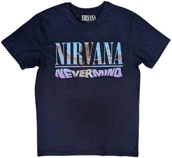 Nirvana Tričko Nevermind Navy XL