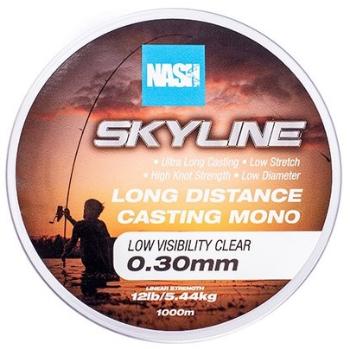 Nash vlasec skyline mono low visibility clear 1000 m - 0,30 mm 5,44 kg