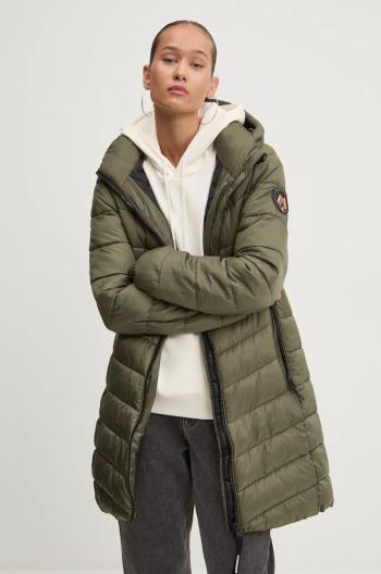 Bunda Superdry dámská, zelená barva, přechodná, W5011719A-8MI