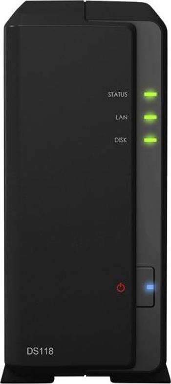 Skříň pro NAS server Synology DiskStation DS118 DS118, podpora videa 4K