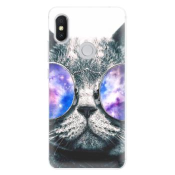 Silikonové pouzdro iSaprio - Galaxy Cat - Xiaomi Redmi S2