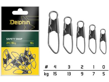 Delphin karabinka safety snap 10 ks - velikost 2 nosnost 9 kg