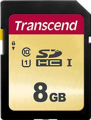 Karta SDHC, 8 GB, Transcend Premium 500S TS8GSDC500S, Class 10, UHS-I, UHS-Class 1