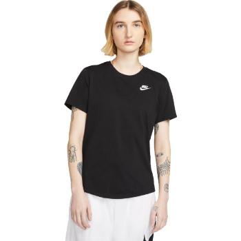 Nike SPORTSWEAR CLUB Dámské tričko, černá, velikost