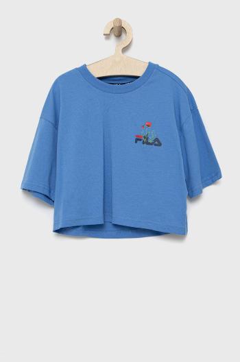 Dětské bavlněné tričko Fila