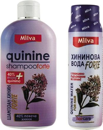 Milva Šampon chinin forte 200 ml + Chininová voda Forte 100 ml