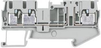 Oddělovací svorka konektor, zásuvná svorka Siemens 8WH60036CF00, šedá, 50 ks