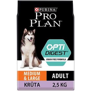 Pro Plan medium large adult optidigest grain free krůta 2,5 kg (7613036731942)