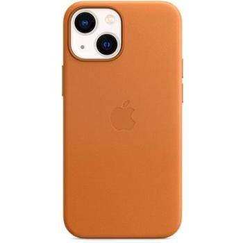 Apple iPhone 13 mini Kožený kryt s MagSafe zlatohnědý (MM0D3ZM/A)