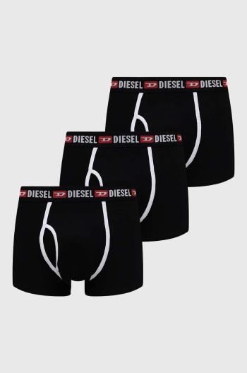 Boxerky Diesel UMBX-MIRKOTHREEPACK 3-pack pánské, černá barva, A15375.0WIAL