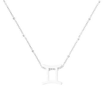 Šperky4U Ocelový náhrdelník znamení blíženci - OPD0263-03