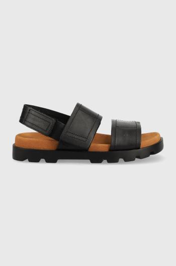 Kožené sandály Camper Brutus Sandal dámské, černá barva, K201323.008