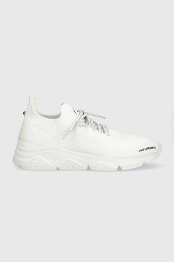 Sneakers boty Karl Lagerfeld KL51631A VERGER bílá barva