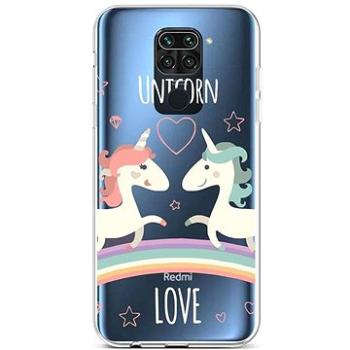 TopQ Xiaomi Redmi Note 9 silikon Unicorn Love 50025 (Sun-50025)