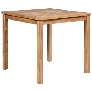  Zahradní stůl 80 x 80 x 77 cm masivní teakové dřevo (44996)