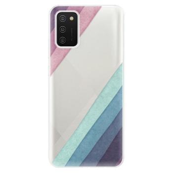 Odolné silikonové pouzdro iSaprio - Glitter Stripes 01 - Samsung Galaxy A02s