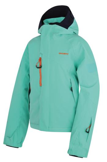 Husky Dětská ski bunda Gonzal Kids turquoise Velikost: 134 dětská bunda