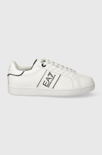 Sneakers boty EA7 Emporio Armani bílá barva