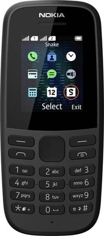 Nokia 105 2019 mobilní telefon Dual SIM černá