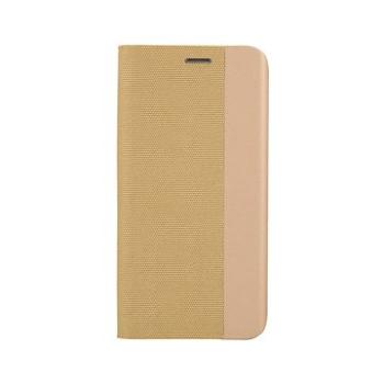 TopQ Vennus Xiaomi Redmi Note 10 knížkové Sensitive Book zlaté 57788 (Sun-57788)