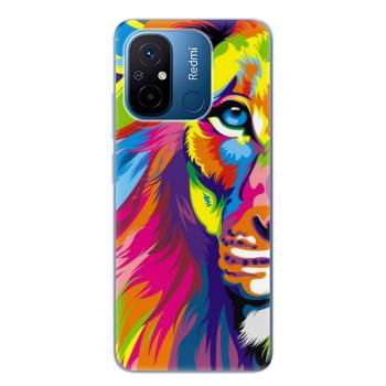 Odolné silikonové pouzdro iSaprio - Rainbow Lion - Xiaomi Redmi 12C