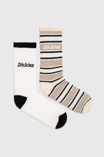 Ponožky Dickies GLADE SPRING SOCKS 2-pack béžová barva, DK0A4YPT