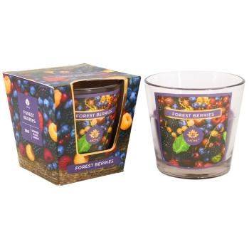 Arome Vonná svíčka ve skle Forest Berries, 120 g