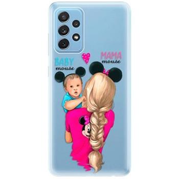 iSaprio Mama Mouse Blonde and Boy pro Samsung Galaxy A72 (mmbloboy-TPU3-A72)