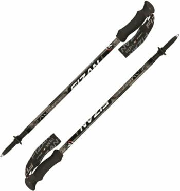 Fizan Compact MS Black 59 - 132 cm Turistické hole