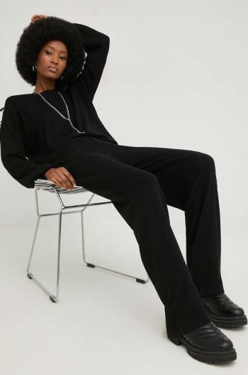 Set svetru a kalhot Answear Lab černá barva