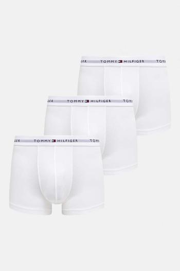 Boxerky Tommy Hilfiger 3-pack pánské, bílá barva, UM0UM02761