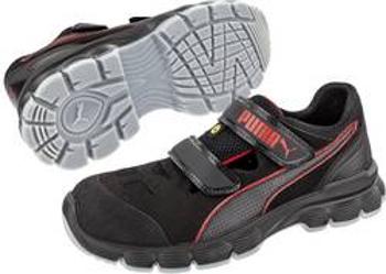 Bezpečnostní obuv ESD S1P PUMA Safety Aviat Low ESD SRC 640891-45, černá, červená, vel.: 45