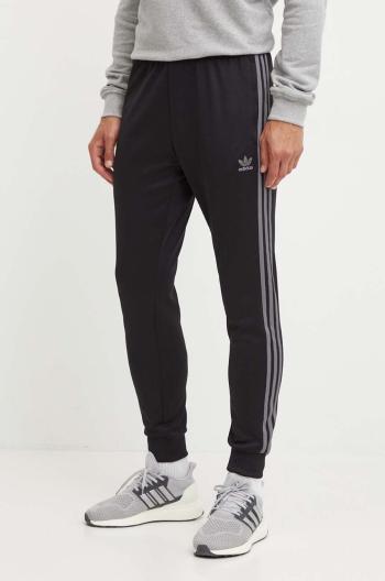 Tepláky adidas Originals černá barva, s aplikací, IY9869