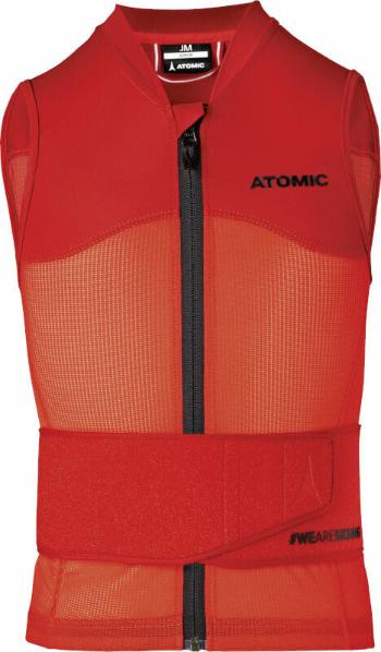 Atomic Live Shield Vest JR Red S Lyžařský chránič