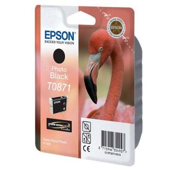 EPSON T0871 (C13T08714010) - originální cartridge, fotočerná, 11,4ml