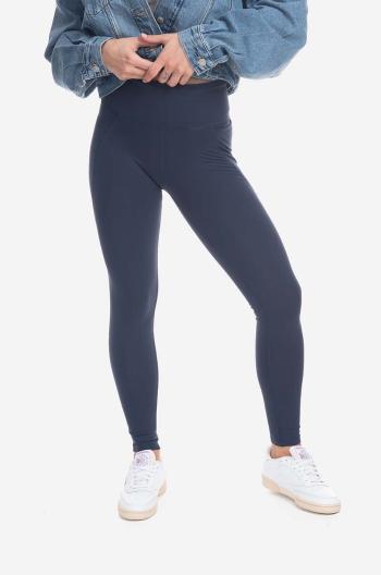 Legíny Reebok Classic Reebok Lux HR Tight HS4706 dámské, tmavomodrá barva, hladké, HS4706