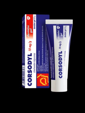 Corsodyl 1% gel stm.gel 50 g